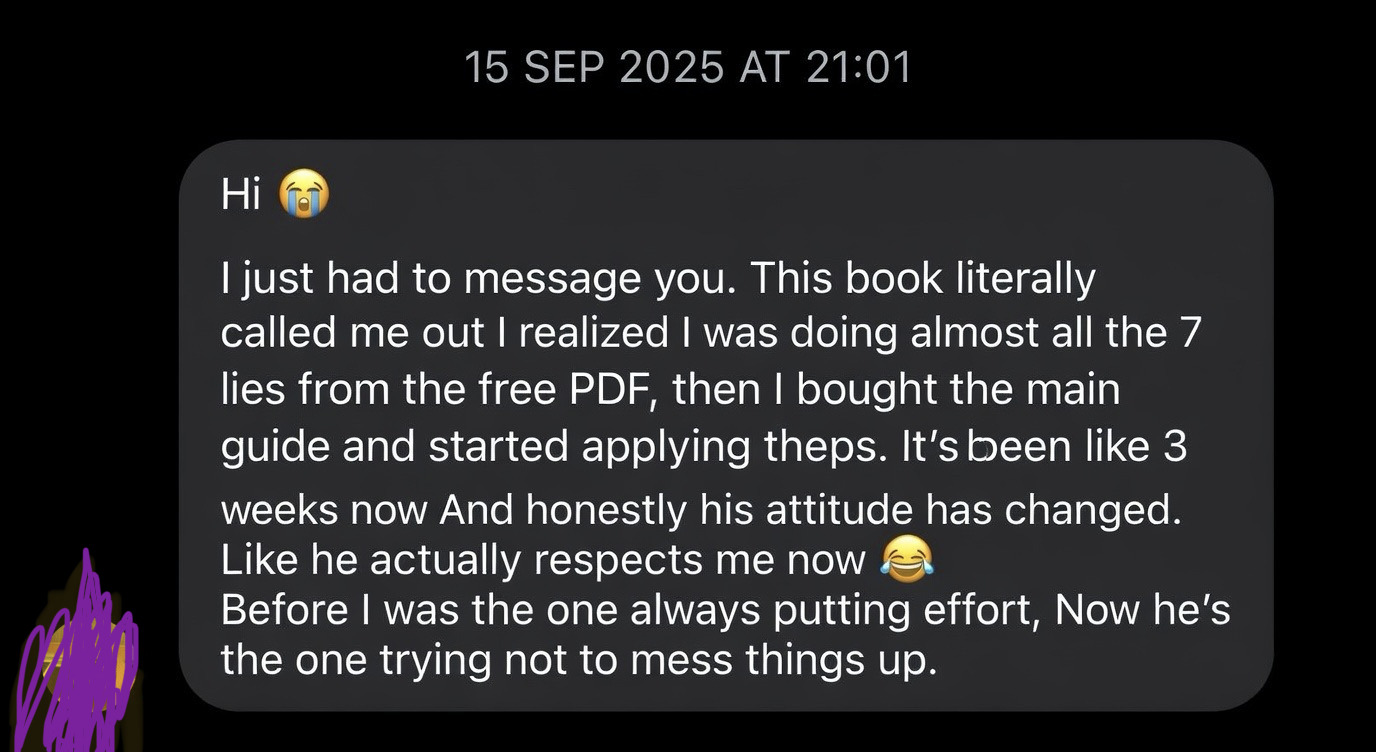 Customer testimonial